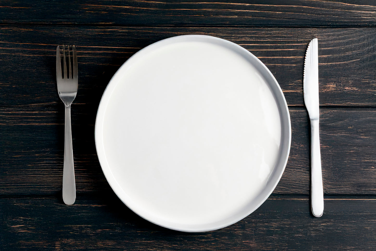 Feast Plate – Glossy White (The Size of Ya Head)